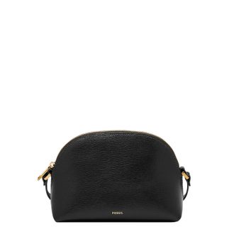 Fossil Womens Bri Leather Dome Crossbody