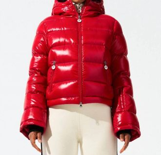 Perfect Moment Polar Flare Ski Jacket In Red