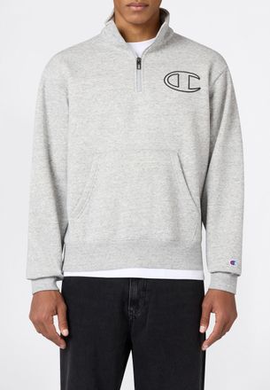 Champion Sweatshirt CHAMPION COLLEGE Fleece Half Zip Sweatshirt, Herren, Gr. XXL, noxm, Obermaterial: 85% Baumwolle, 15% Polyester, normal, Rundhals, Sweatshir