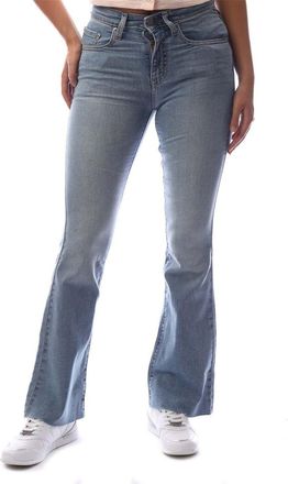 Levi's Womens Levis Flared Five Pocket Design Jeans in Blue - Size 24W/32L