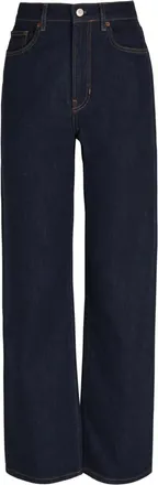 Reformation five-pocket straight jeans - women - Fabric - 25 - Blue