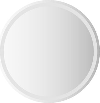 vidaXL Espejo De Ba&ntilde;o Led Transparente &Oslash; 70 Cm Vidrio Templado Vidaxl