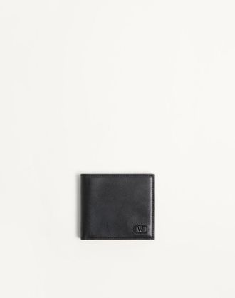 Valentino Garavani VLogo Signature Wallet Man BLACK UNI