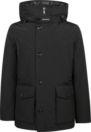 Woolrich Arctische Anorak voor Extreem Koud Weer - Heren - Winterjassen - Zwart - M - Jassen