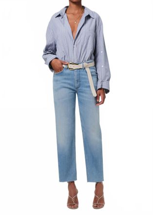 Citizens Of Humanity Palma High Rise Straight Leg Jeans In Lisbon