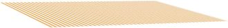 vidaXL Tela De Repuesto Para Toldos Amarillo Y Blanco 250 X 200 Cm Vidaxl