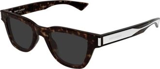 Saint Laurent Heren, Accessoires, Bruin, Maat: 47 MM Nylon