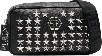 Philipp Plein star stud-embellished belt bag - men - Calf Leather - OS - Black
