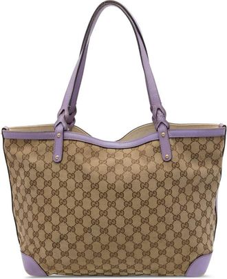 Gucci Pre-owned Gucci Medium GG Canvas Craft Tote Ladies R14EEE0P45WTLPPG