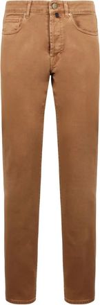 Slowear five pockets denim jeans - Brown