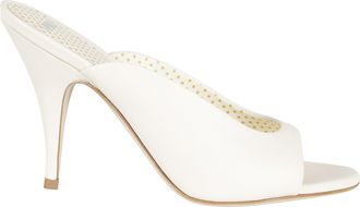 3Juin White Lilia 095 Illy Leather Mules