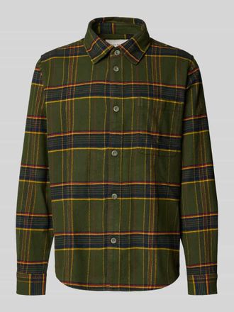 Les Deux Regular Fit Freizeithemd mit Kentkragen Modell Lennon in Dunkelgruen, Größe XXL