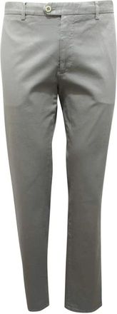 Etro Heren, Broeken, Grijs, Maat: 2XL Katoen