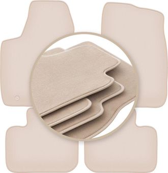 OEM Alfombrillas Beige Premium Para Dodge Charger Ld Coup&eacute; 2011-2020