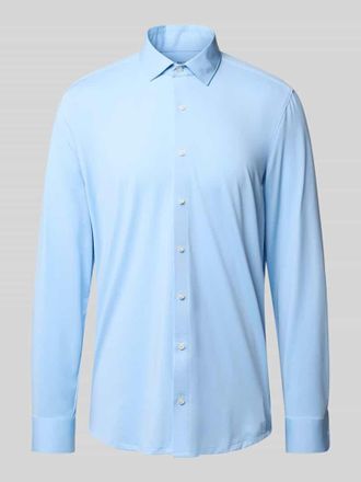 Olymp Level 5 Slim Fit Businesshemd mit Kentkragen in Bleu, Gr&ouml;&szlig;e 40