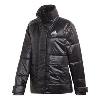 adidas (WMNS) adidas Glam On Winter Jacket Asia Sizing Black FT2549