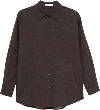 Eleh Chest-pocket Long-sleeve Shirt