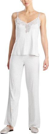 Natori Feathers Essentials Lace Cami Pajama Set