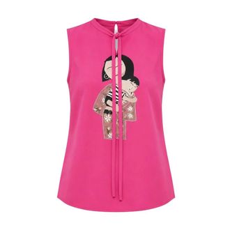Dolce & Gabbana Top senza maniche - - Tops - Donna - Rosa - S