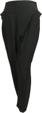 Alexander McQueen Black Silk Blend Harem Pants Size XS