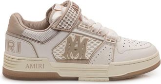 Amiri Beige Logo Skyline Sneakers