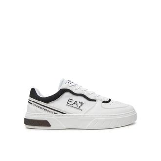 Emporio Armani X8X173 Xk 374 Sneaker - Heren - Sneakers - Wit - 44 2/3 EU - Leer - Schoenen
