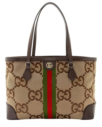 Gucci Jumbo Gg Ophidia Large Shopping Tote (Authentic Pre-Loved)