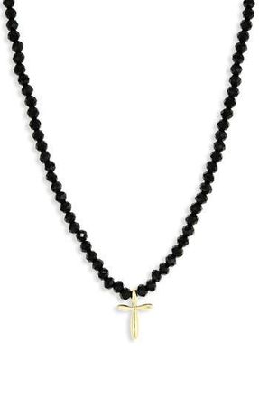 Argento Vivo Cross Necklace in Gold at Nordstrom Rack
