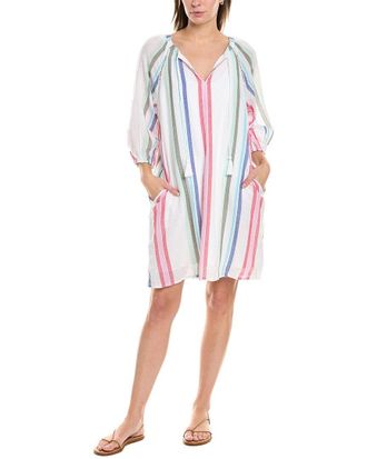 Tommy Bahama Multi Stripe Dobby Cover-Up Dress