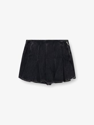 Diesel Shorts DE-ROX a pieghe in denim - DIESEL - gender_Woman