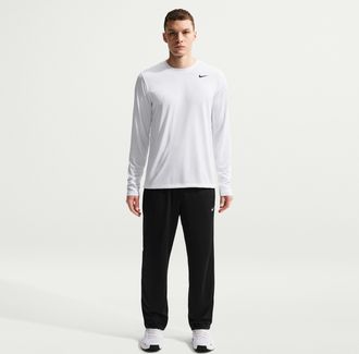 Nike Mens Totality Dri-FIT Open Hem Versatile Pants in Black | FB7507-010