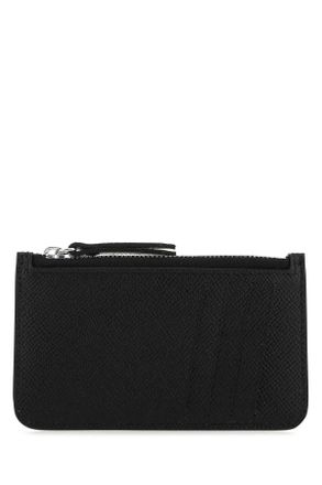 Maison Margiela Black Leather Card Holder