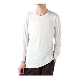 Uniqlo HEATTECH Crew Neck 3/4 Sleeve T-Shirt White 461003-00