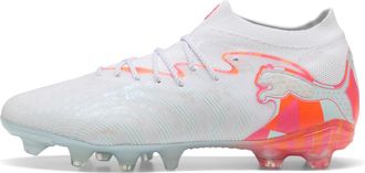 Puma Scarpe da calcio FUTURE 9 PRO BRILLIANCE FG/AG da donna, Scarpe, Bianco, 35.5