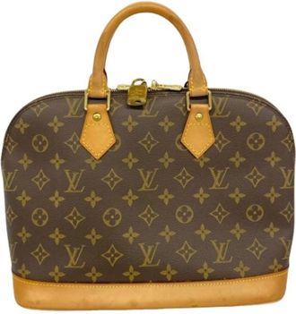 Louis Vuitton Pre-owned Handbags, female, Brown, Size: ONE SIZE Pre-owned Alma PM Handbag