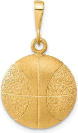Diamond2Deal 10k Yellow Gold Basketball Charm