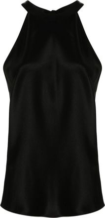 Pinko Talange top - women - Acetate/Polyester - 44 - Black