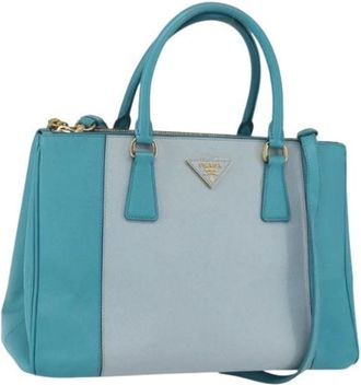 Prada Pre-owned Handbags, female, Blue, Size: ONE SIZE Pre-owned Vintage Handbag