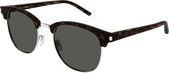 Saint Laurent SL 108 015 Mens Sunglasses Tortoiseshell Size 52 - Free RX Lenses - Free RX Lenses