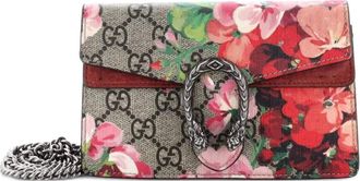 Gucci Dionysus Bag Blooms Print GG Coated Canvas Super Mini crossbody bag - Bruin