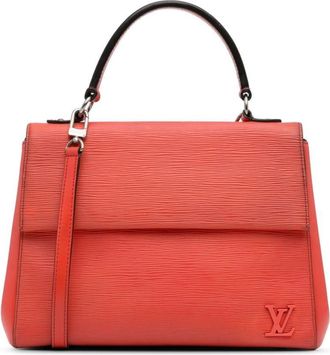 Louis Vuitton 2016 Pre-Owned Louis Vuitton Epi Cluny BB Satchel - women - Leather - One Size - Red