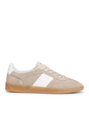 HUGO BOSS Mens Brandon_tenn_sd Trainer Medium Beige - Size UK 11