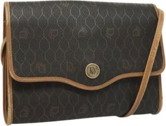 Dior Pre-owned Cross Body Bags, female, Black, Size: ONE SIZE Pre-owned Vintage Shoulder Bag