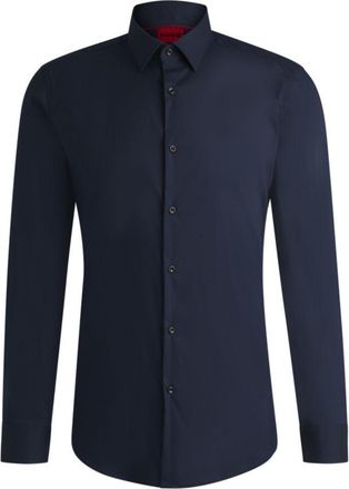 HUGO BOSS Slim-fit shirt in poplin