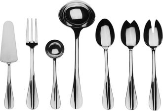 Mepra Roma 7-Piece Serving Set in Stainless Steel at Nordstrom