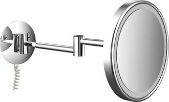Emco Emco - Espejo De Afeitado Y Maquillaje Led, De Dos Brazos, Con