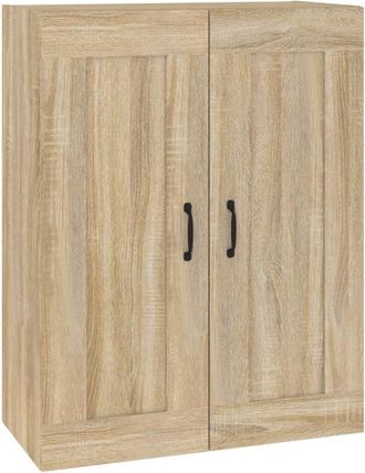 vidaXL Hanging Wall Cabinet Sonoma Oak 69.5x32.5x90 cm vidaXL