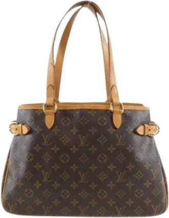 Louis Vuitton Pre-owned Tote Bags, female, Brown, Size: ONE SIZE Pre-owned Monogram Tote Bag