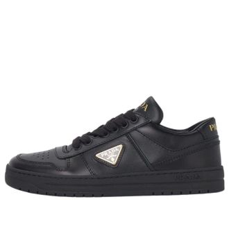 Prada (WMNS) PRADA SS25 Downtown Leather Low Black 1E792M-3LPH-F0002