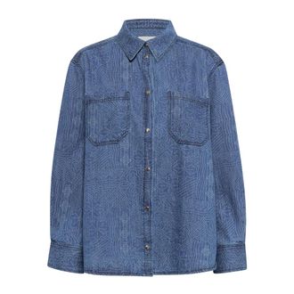 Part Two Donna, Camicette, Blu, S, new